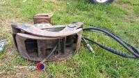 Timber grab for 1.5T mini digger, gwo - 3