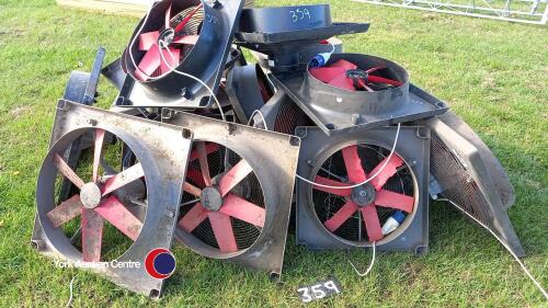 20 x multi fans (building fans)