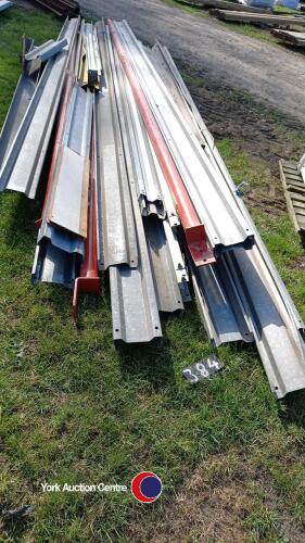 Quantity of galvanised z purlins