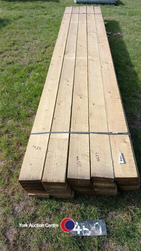 30 x 32x125 (1.5x5) pressure treated timbers 3.6m