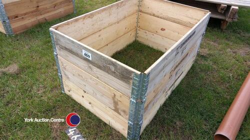 3x raised bed sections