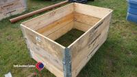 3x raised bed sections