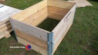 3 x Raised bed sections - 2