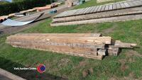 10 x 7 x 3 timber joists 3m long approx - 3