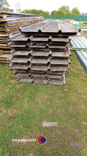 Pack of insulated roofing sheet
