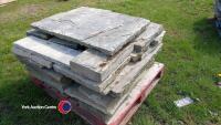 Pallets of reclaimed Yorkshire stone flags - 3
