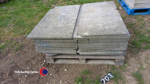 Volcanic Basalt paving slabs 1200 x 600mm