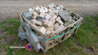 Bags of granite cobbles - 2