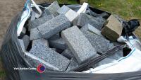 Bags of granite cobbles - 3