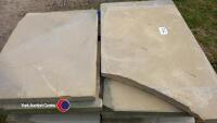 Pallets of reclaimed sandstone flags - 3