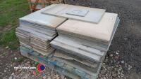 Pallets of reclaimed sandstone - 2
