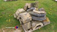 Pallet of coping stones