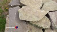 Pallet of crazy paving in York stone - 3
