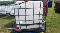 IBC on metal stand - 2