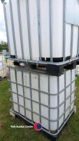 2 x 1000lt IBC - 2