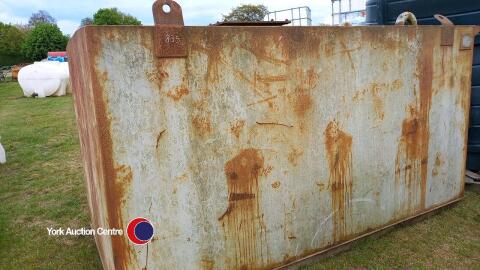 5000L bunded diesel tank and pump