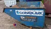 Fork lift tipping skip