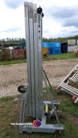 Sumner 2412 material lift builders hoist with forks - 2