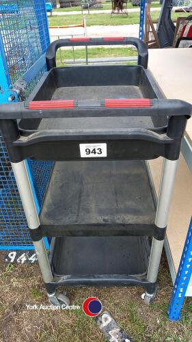 3 tier workshop trolley