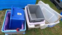 7 storage boxes