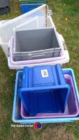 7 storage boxes - 2