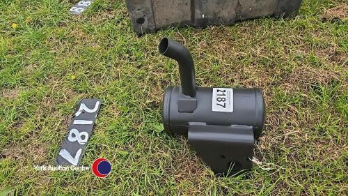 Ransomes / kubota exhaust silencer