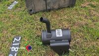 Ransomes / kubota exhaust silencer - 2