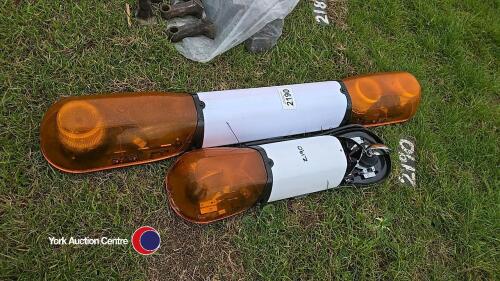2 Britax roof beacon bar (new)