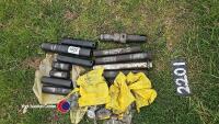 JCB loader and bucket pins - 2