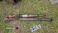 2 x Ford tractor top links - 2