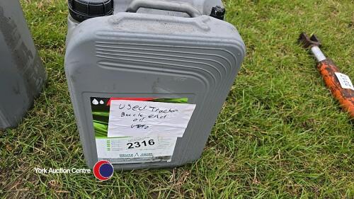 Farm spares - used tractor backend oil
