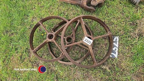 3 x Cambridge roller rings