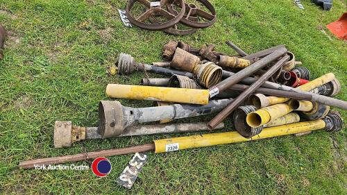 Quantity of PTO shafts
