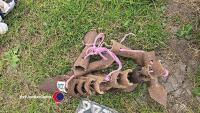 10 x Duck foot tines