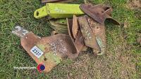 Dowdeswell plough parts, blue