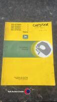 1987 John Deere 459 conventional baler, dry stored and unused for 25 years c/w original manual, pto and manual in office - 7