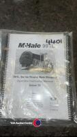 2016 McHale 991 LBER remote control static wrapper, 8396 bales, control box in office - 7