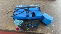 Childs John Deere Gator electric ride on, charger in office - 4