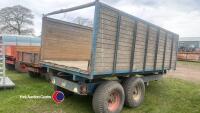 High sided tipping trailer - 3