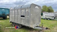 Graham Edwards 12ft tri-axle livestock trailer