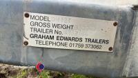Graham Edwards 12ft tri-axle livestock trailer - 2
