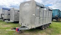 Graham Edwards 12ft tri-axle livestock trailer - 3
