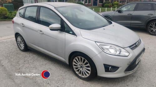 2013 Ford C-Max Titanium 1.0 Turbo MPV - 1 former keeper - HPi clear - MOT Expired - BD63YLR - 00’s not displayed - Selling on behalf of executors - Non Runner - V5 in office