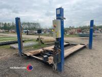3.5T 4 post ramp with jack