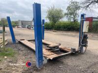 3.5T 4 post ramp with jack - 2