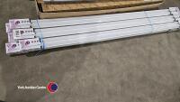 6 x new Brackenheath 6ft 48watt twin LED lights - 2