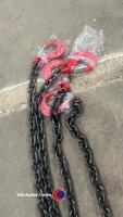 4 Leg lifting chain, unused, 1m legs - 3
