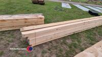 10 x timbers 6in x 3in 16ft long - 3