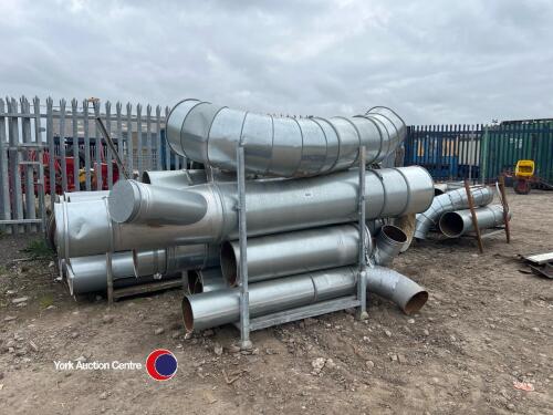 Quantity of alloy ducting