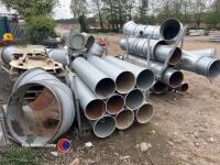 Quantity of alloy ducting - 3